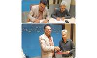 نشست رئیس مرکز آموزش فنی و حرفه‌ای شهرستان رودان با مدیر آموزش و پرورش رودان